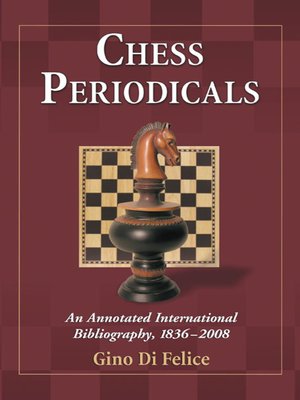 cover image of Chess Periodicals